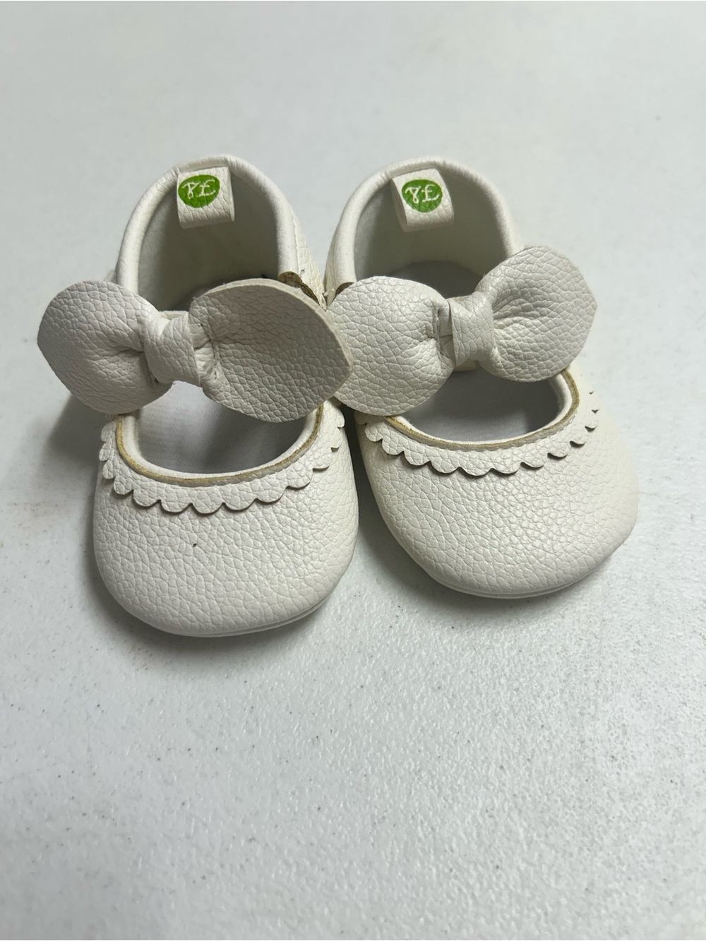 Classic White Baby Bow Mary Jane Shoes